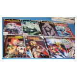 S: 8 LADY DEATH COMIC BOOKS - CHAOS