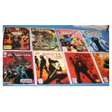 S: 8 COMIC BOOKS: JENNIFER BLOOD, SCARLET SPIDER+