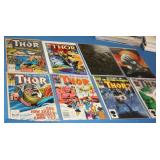 S: 8 COMIC BOOKS: THOR & LADY DEATH