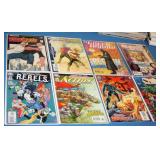 S: 8 COMIC BOOKS: GREEN ARROW & MORE
