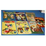 S: 7 EARLY COMICS: LOONEY TUNES, PORKY PIG +++