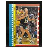 S: 1987 FLEER LARRY BIRD STICKER #4
