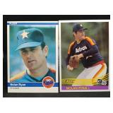 S: (2) 1984 NOLAN RYAN - DONRUSS #60 & FLEER #239