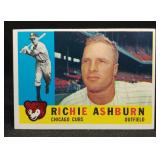 S: 1960 TOPPS RICHIE ASHBURN #305