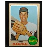 S: 1968 TOPPS JUAN MARICHAL #205