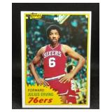 S: 1981-82 TOPPS JULIUS ERVING #30