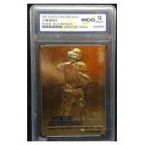 S: 2000 FLEER ULTRA 23KT GOLD TOM BRADY RC