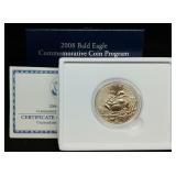 S: 2008 UNC BALD EAGLE COMM. CLAD HALF