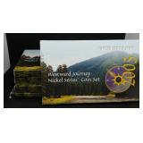 S: (5) 2005 WESTWARD JOURNEY NICKEL SETS