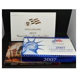 S: 2007 US MINT PROOF SET + PRES. DOLLARS