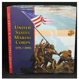 S: 2004 US MINT MARINES SILVER DOLLAR & STAMPS