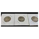 S: (3) 90% WASHINGTON QUARTERS 1962 64 64