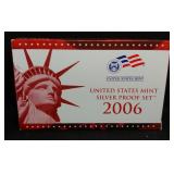 S: 2006 US MINT SILVER PROOF SET