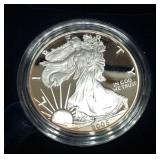 S: 2005 PROOF 1OZ .999 SILVER EAGLE