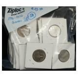 S: $43.50 FACE VALUE BICENTENNIAL QUARTERS