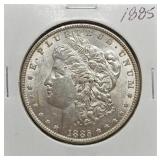 S: 1885 MS60 MORGAN DOLLAR