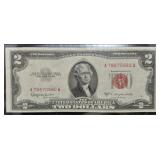 S: 1953C CRISP US $2 NOTE