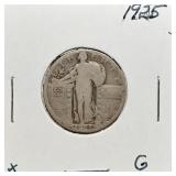 S: 1925 G STANDING LIBERTY QUARTER