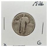 S: 1926 G STANDING LIBERTY QUARTER