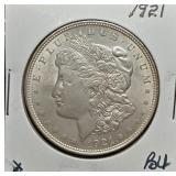 S: 1921 BU MORGAN DOLLAR