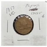 S: 1857 VG FLYING EAGLE CENT