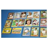 S: LOT OF 17 1966 TOPPS BASEBALL W/ STARS