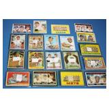 S: LOT OF 19 1965-67 TOPPS W/ STARS