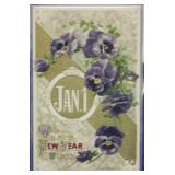 SHIP: 1914 JOHN WINSON NEW YEARS POSTCARD