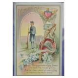 SHIP: C.1910 MEMORIAL DAY POSTCARD - UNUSED