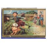 SHIP: 1910 HALLOWEEN POSTCARD