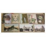 SHIP: 8 EARLY ST. PATRICKS / IRELAND POSTCARDS