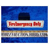 Vintage painted sign