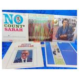 Five vintage records