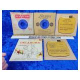 Five vintage records