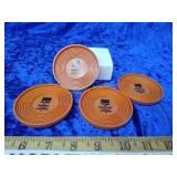 Moor-Mans Hog feed advertising coasters