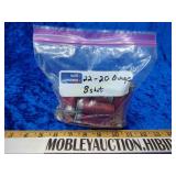 22x 20 gauge 8 shot ammo