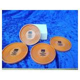 Moor-Mans Hog feed advertising coasters