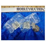3 Tecumseh motor keychains