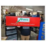 Mantis outdoor garden equipment sign plastic