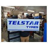 Telstar tires sign