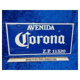 Metal Corona beer sign