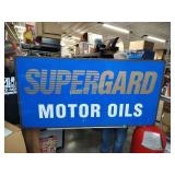 30x60 superguard motor oil sign