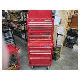Large Craftsman tool box three-piece ball bearing