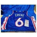 Julius erving autographed JSA certified