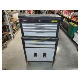 Stanley roll around two-piece toolbox with tools