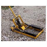 Four-wheeler Jack works all the way lawn mowers