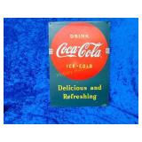Coca-Cola metal sign