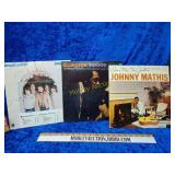 Vintage record collection