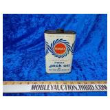 Vintage permatics hydraulic oil can