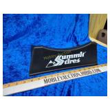 Summit tires store window display